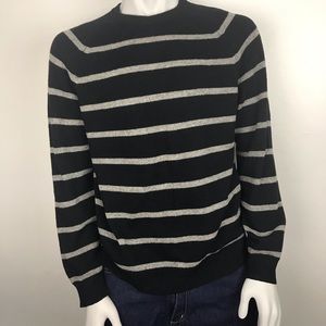 Express 100% Lambs Wool Striped Sweater